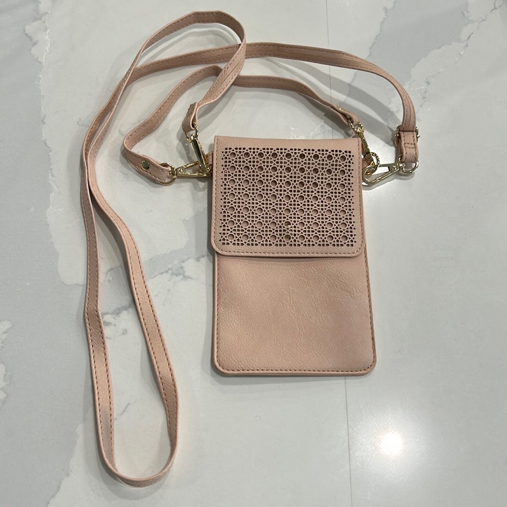 Blush small crossbody